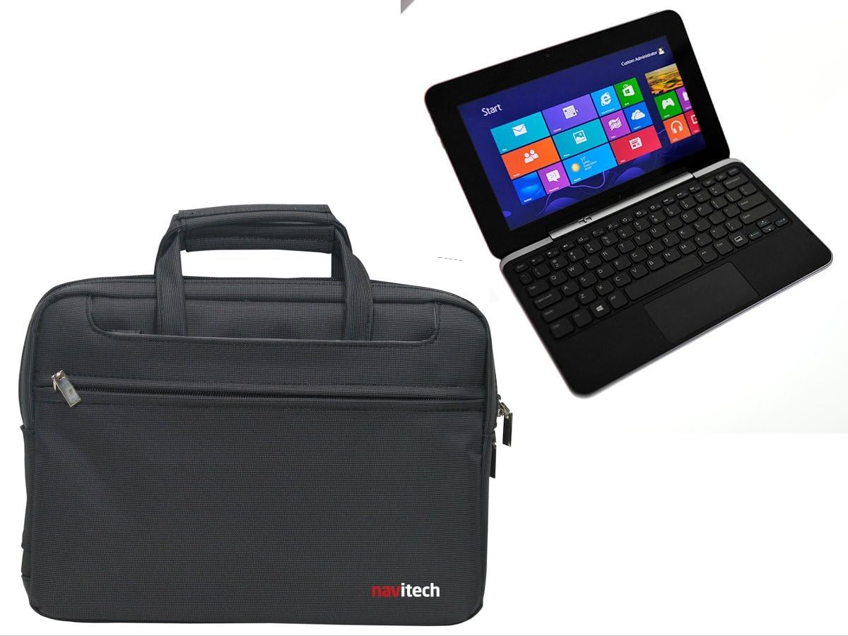 Navitech Black Ultrabook/Laptop/Notebook Case Cover Bag Compatible with The Dell XPS 10 Windows RT Tablet