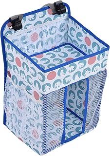 Pendurado Fralda Caddy Organizador Saco de Fraldas Saco de Armazenamento de Algodão Berço Pendurado Saco Cama do bebê Pendurado Saco Titular Bolsa Ensacamento Baggie Empilhadores
