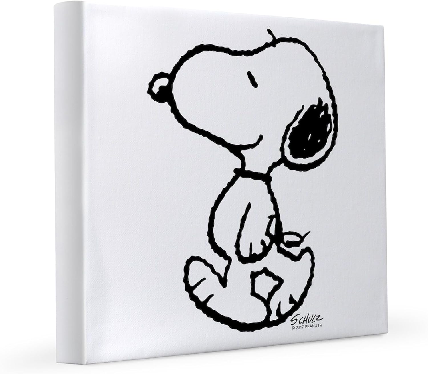 CafePress Peanuts Snoopy 8x8 Canvas Print