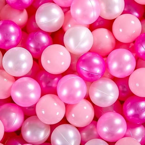 Miniatura 10 de STARBOLO Pelotas de bolas 100 170 unidades a granel, bolas de plástico no tóxicas a prueba de aplastamiento para bebés, niñas y niños | Tienda de