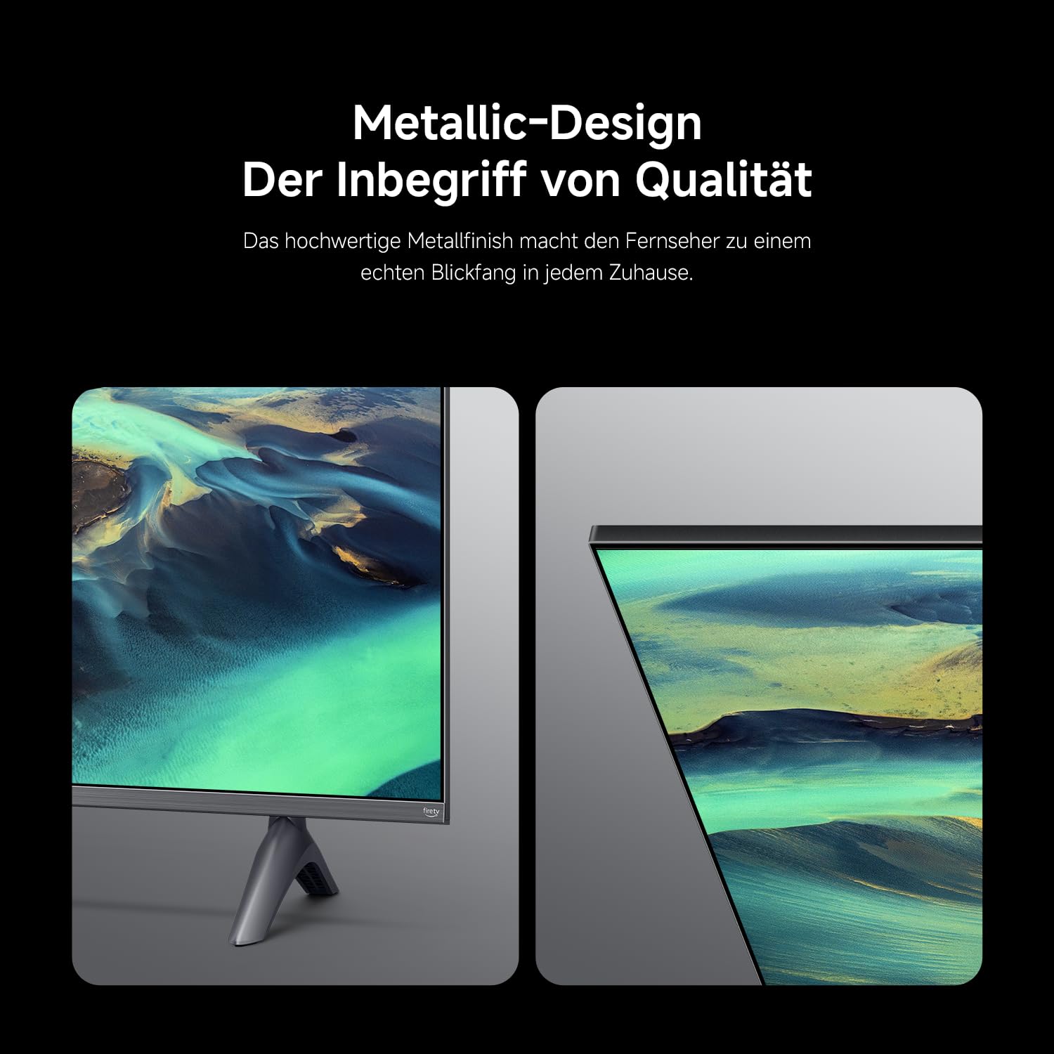 Xiaomi TV F Pro 75 (190 cm), 4K UHD QLED, Smart TV, Fire OS8, HDR10+, MEMC | Triple Tuner DVB-C/S/S2/T/T2, 60Hz with 120Hz Game Boost Mode, Voice Control with Alexa, 2GB + 32GB