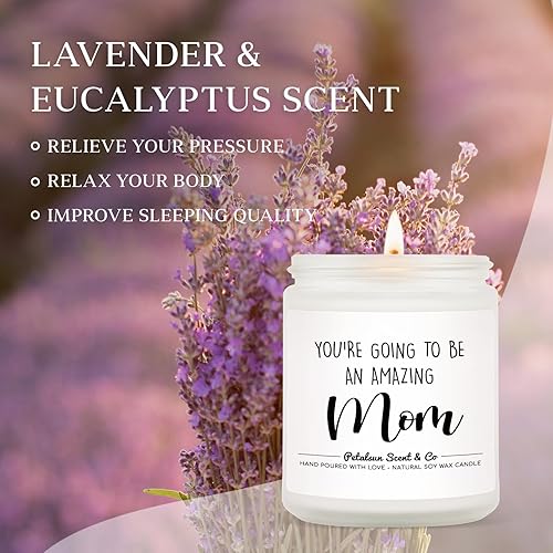 Miniatura 3 de Regalos para nueva mamá, vela perfumada de lavanda, mamá futura ser, regalos de embarazo para futuras mamás primerizas, mamá, nuevos artículos