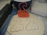 Vista 6 de SPANISH NUMBER NUMERO DOS 2 WITH WORD COOKIE CUTTER CORTADOR DE GALLETAS MADE IN USA PR4122