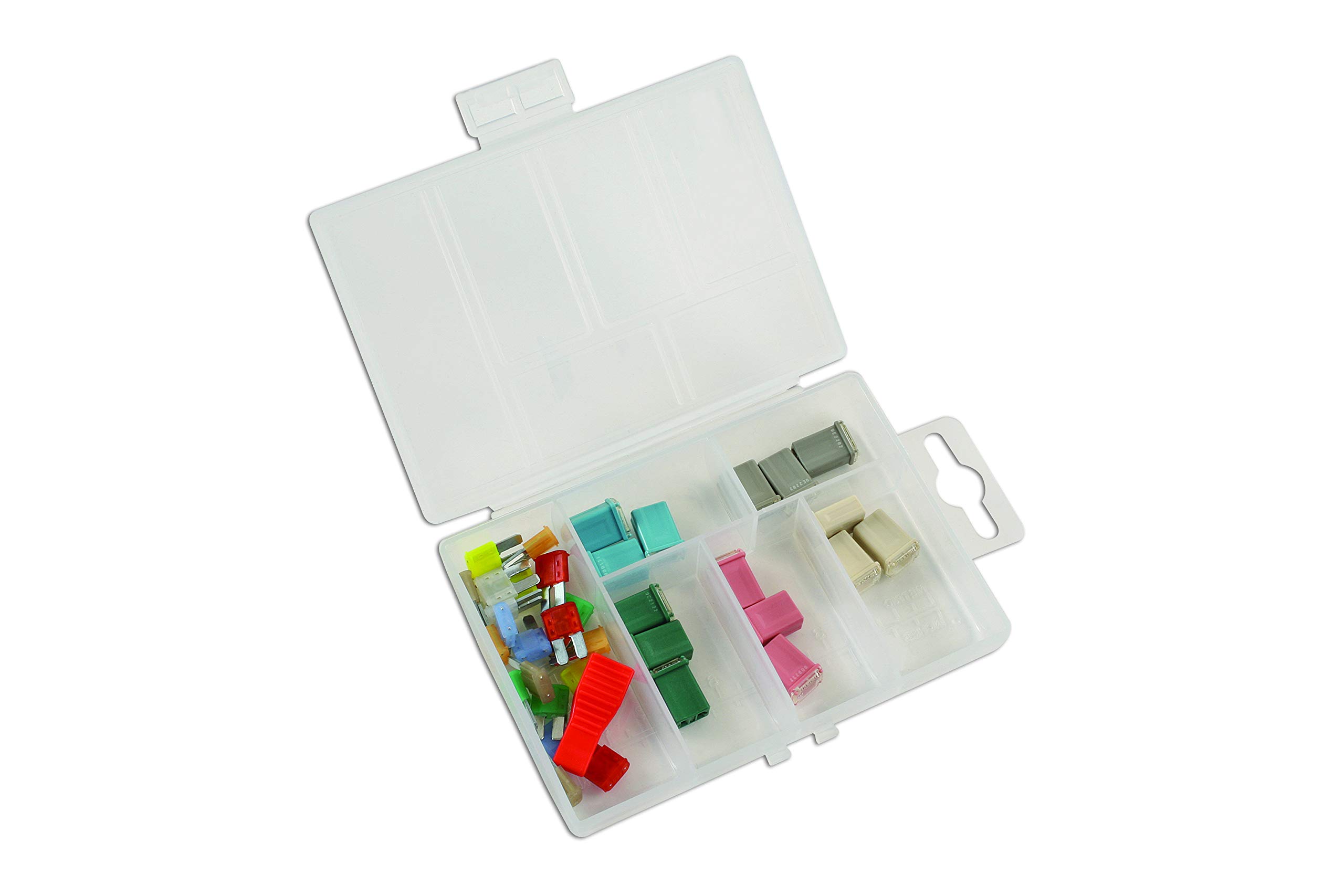 CONNECT 30722 Assorted M-Type Micro 2 Blade Fuse Kit 37pc For Automotive Use