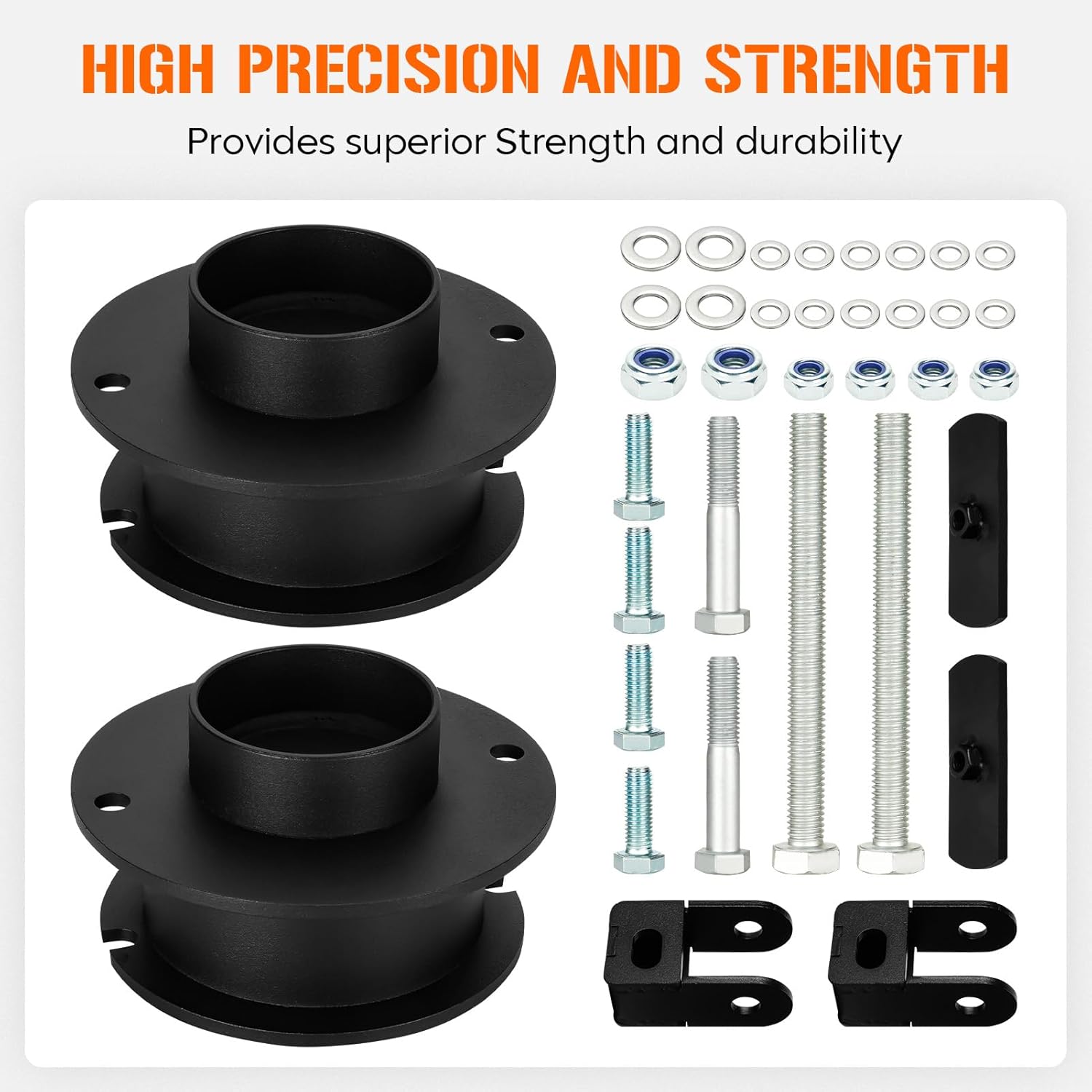AEagle 2.5” Front Leveling Lift Kits for 2014-2020 Ram 2500, 2013-2020 Ram 3500, Forged Aluminum Strut Spacers 4WD