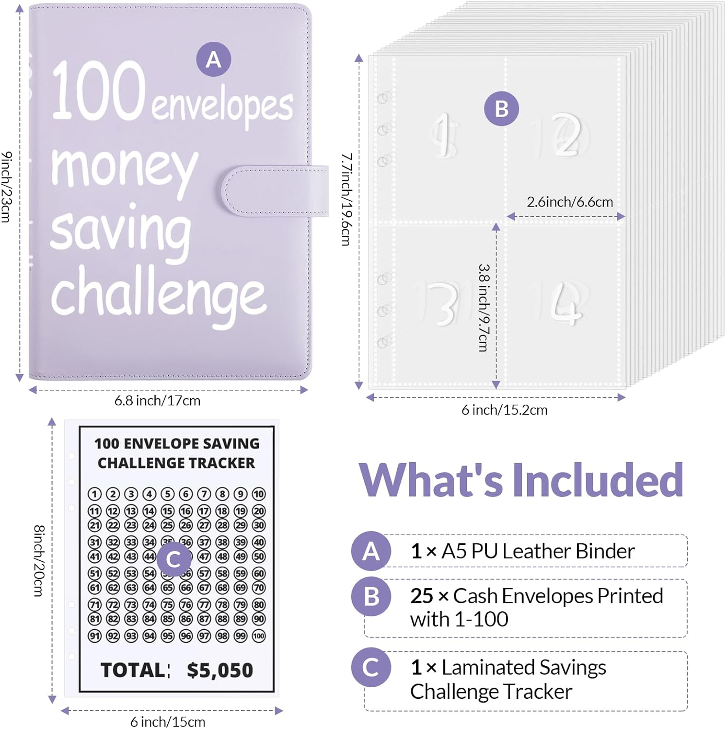 Unlock Your Savings: Review of the SKYDUE 100 Envelopes Money Saving Challenge Binder