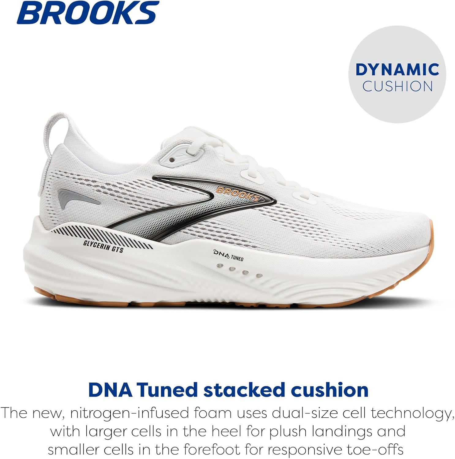 Brooks Women’s Glycerin GTS 22 Supportive Running Shoe - Image 2