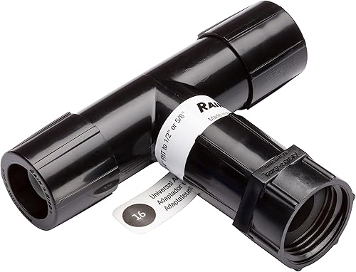 Miniatura 3 de Rain Bird EFTFHT-1S - Adaptador en T de riego por goteo de fácil ajuste, rosca de manguera hembra de 34 pulgadas x ajuste universal de fácil ajuste,