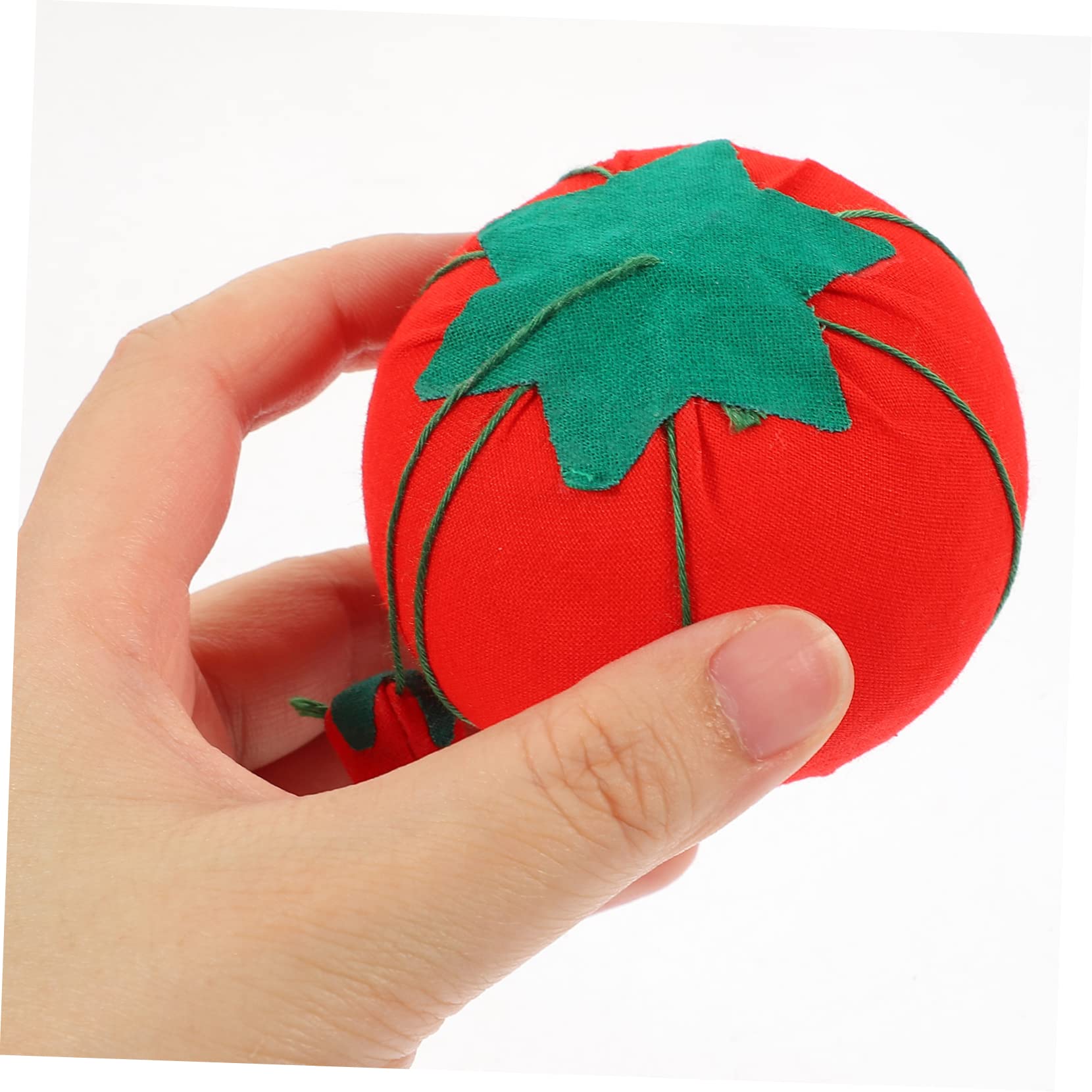 Alipis 50piezas Almohadilla Para Agujas Forma De Tomate Pequeña y Accesorio De Costura Conveniente Para Manualidades y Quilting
