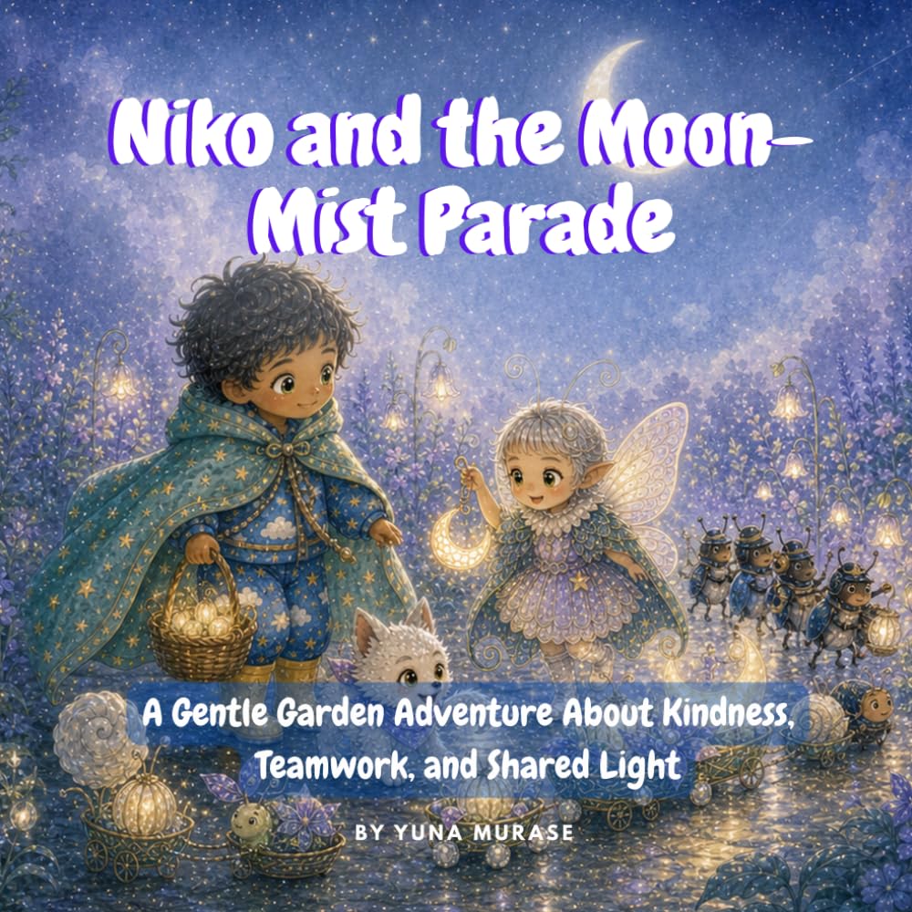 Niko and the Moon-Mist Parade: A Gentle Garden Adventure About Kindness, Teamwork, and Shared Light (Niko's Gentle Adventures)