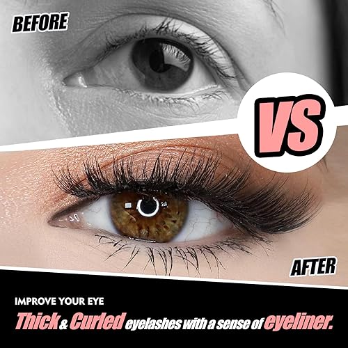 Miniatura 7 de Extensiones de pestañas para colocar en casa, 120 racimos de pestañas postizas, efecto 3D, juego de pestañas naturales individuales en casa, kit de