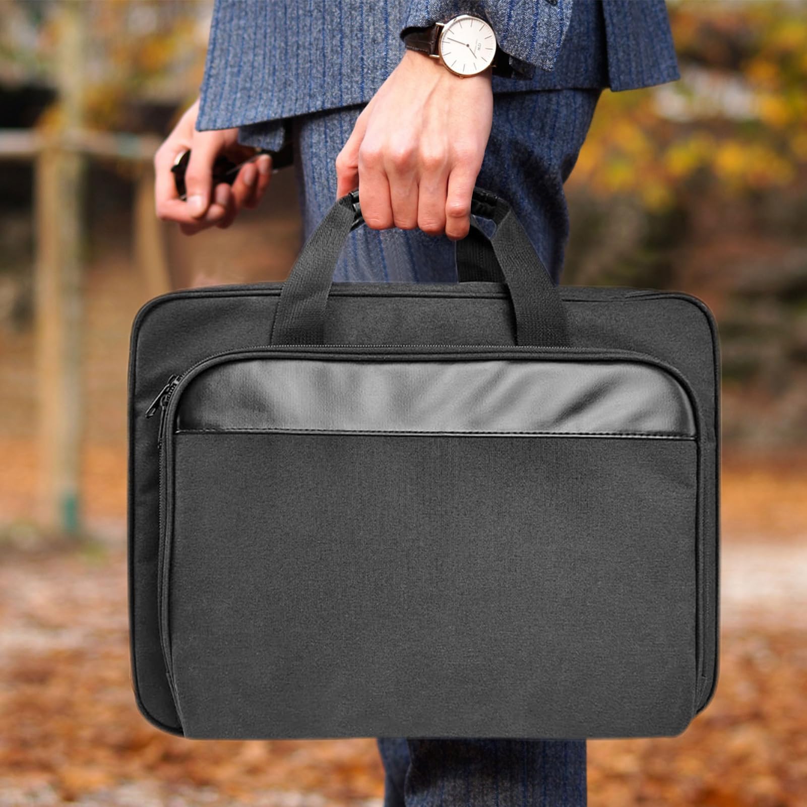 Custodia Da Trasporto Per Stampante Portatile | Alta Capacità - Imbottito | Mobile Con Tracolla E Carrello Viaggi, Affari,