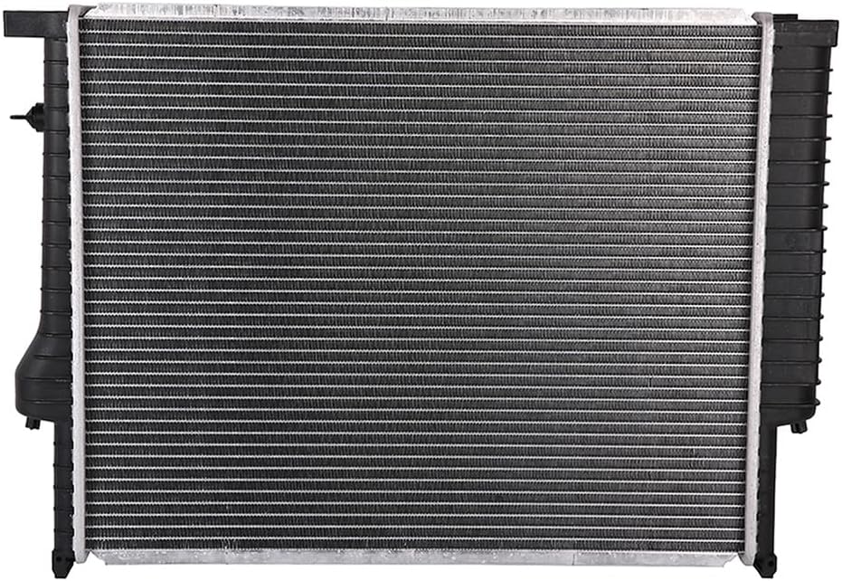 Radiator Compatible with for BMW 323i 2.5L 1999-2000 for BMW 323is 2.5L 1998-1999 for BMW 325i 2.5L 1992-1995 Automotive Replacement Engine Radiators Replace 1841 2526