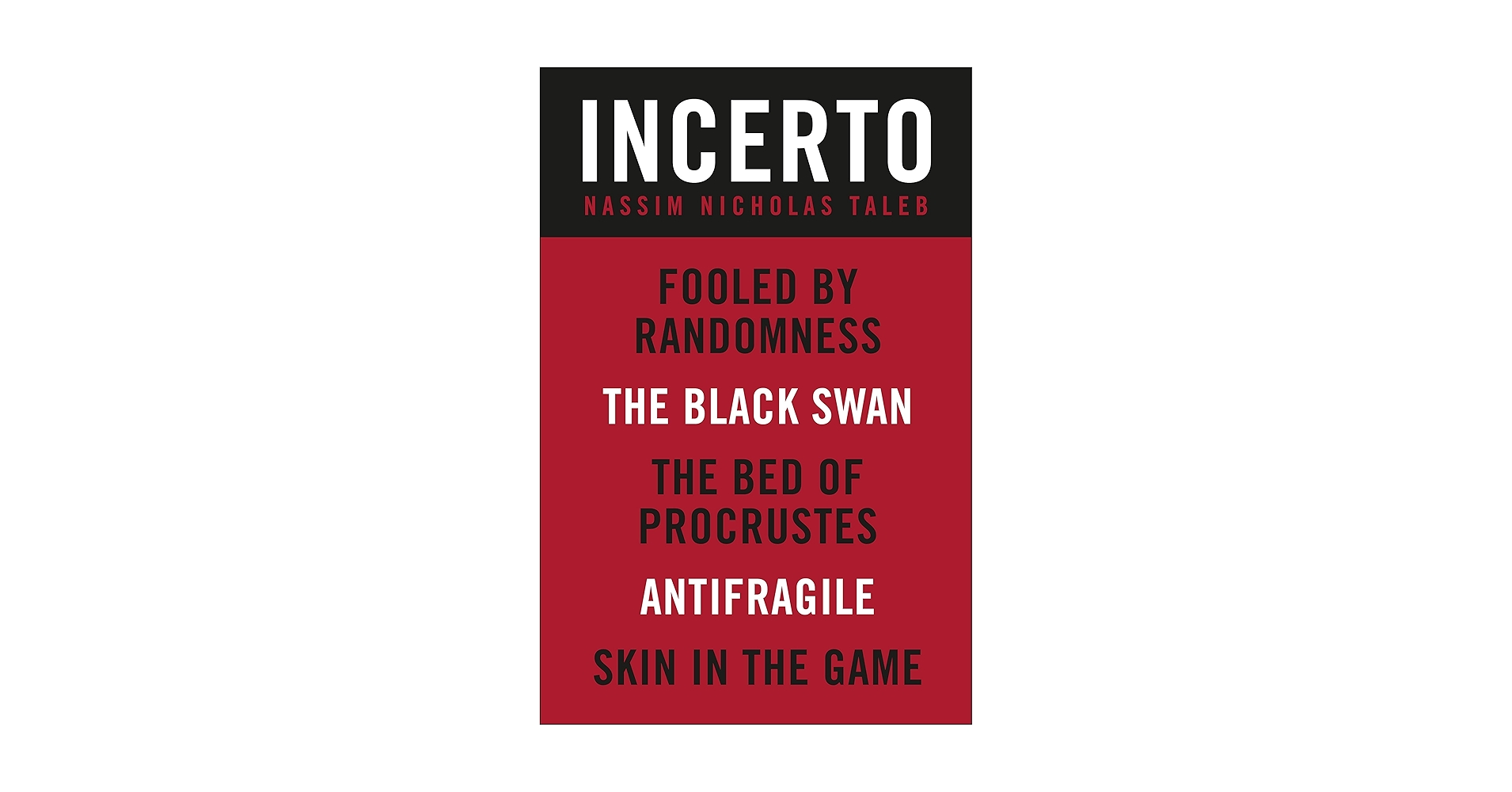 Amazon.com: Incerto 5-Book Bundle: Fooled by Randomness, The
