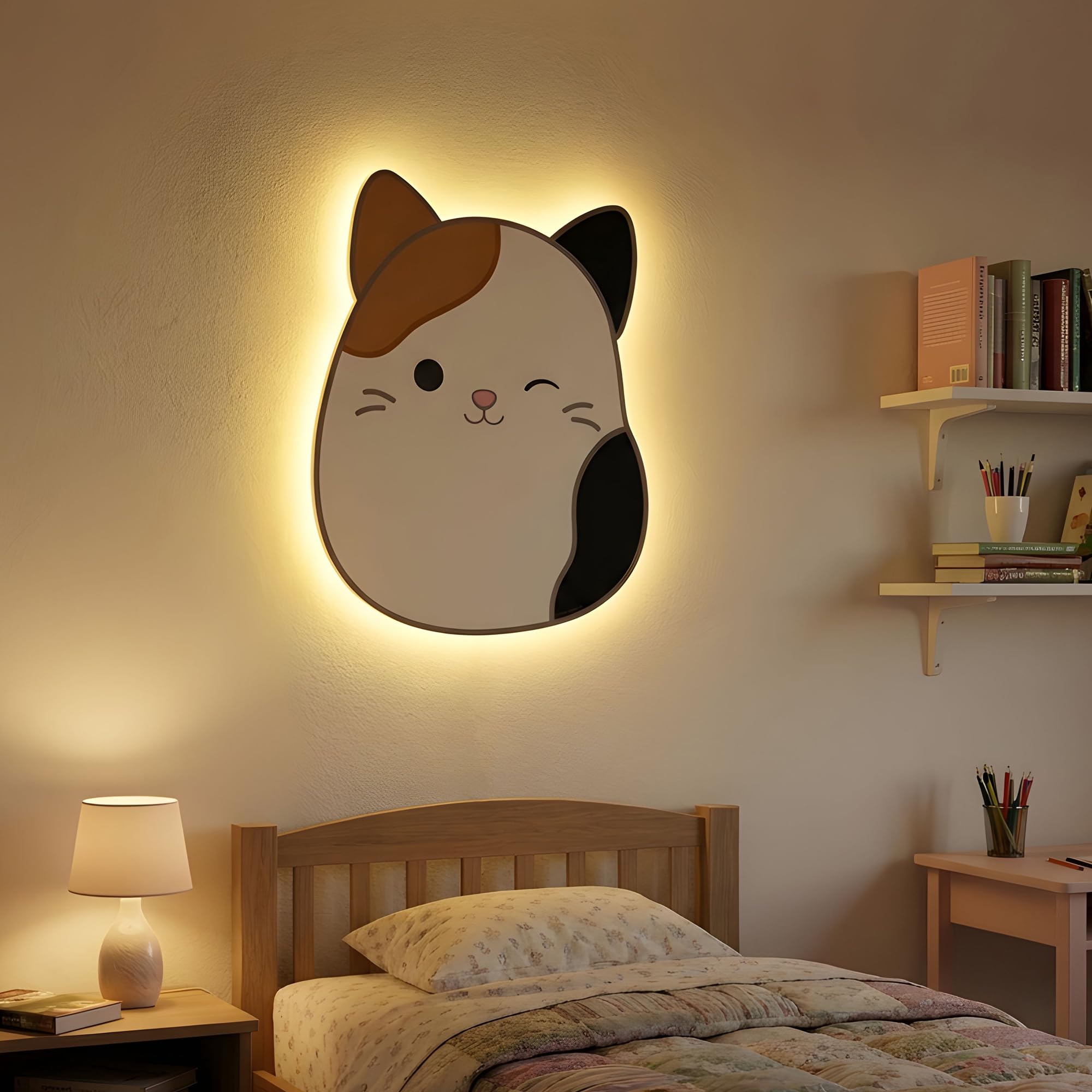 Themed Squishmallows Character LED Backlit Wallpop