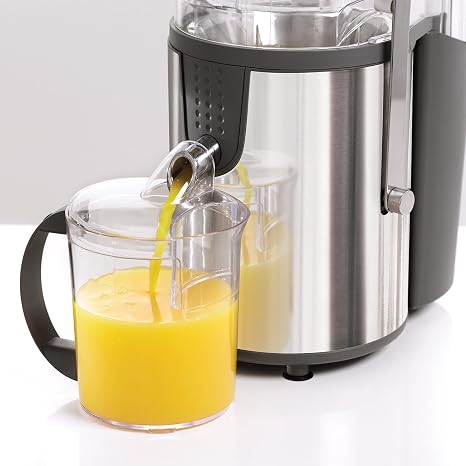 Extractor de jugo de alta potencia Bella 13694 de acero inoxidable : Hogar  y Cocina - Amazon.com