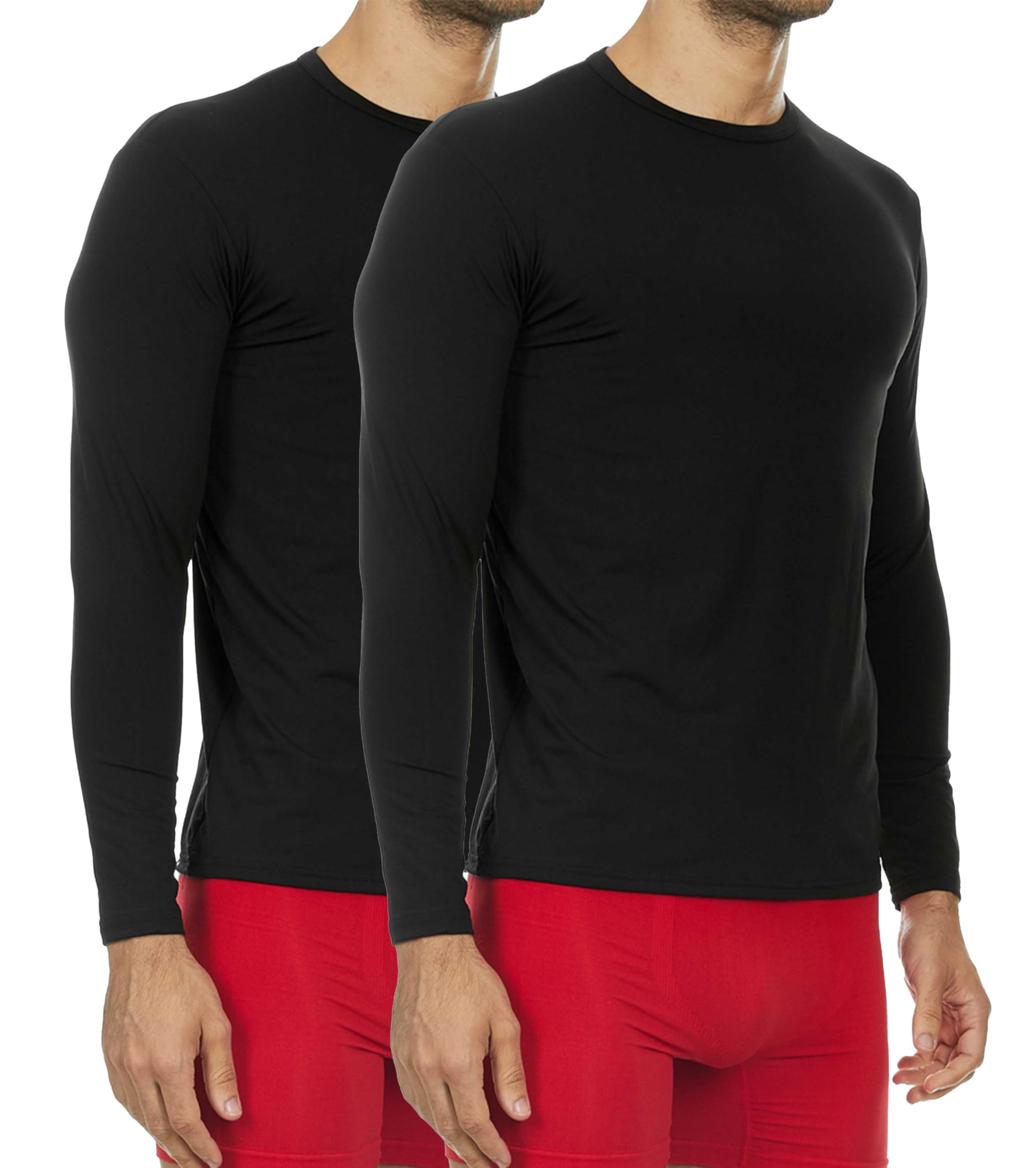 Thermajohn Thermal Shirts for Men Long Sleeve Thermal Compression Shirts for Men Base Layer Cold Weather