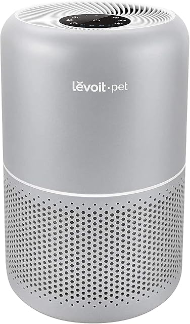 Levoit Air Purifiers for Home Allergies and Pet Hair, H13 True HEPA Air Filter for Bedroom, 24dB Filtration System with ARC Formula, Remove 99.97% Smells Odours Pollen Smoke Dust Mould, Core P350