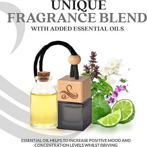 Miniatura 4 de Ambientador de coche Greed para hombres  Fragancias inspiradas en perfumes Aventos  Ambientador fuerte con tecnología eliminadora de olores