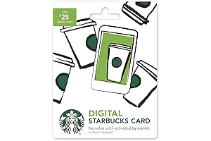 Fuel Your Coffee Cravings with Starbucks Eco Gift Cards (Enclosed Code Only)
