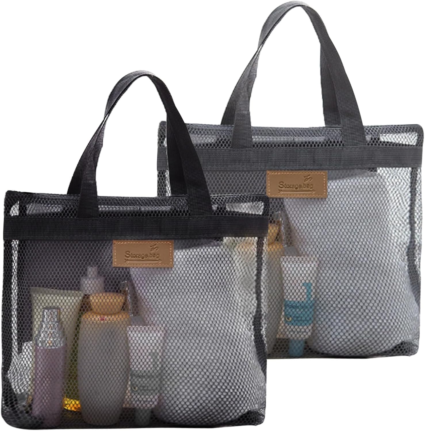 (-50%) 2 Stück tragbare Duschtasche, Tragbare Strandtasche