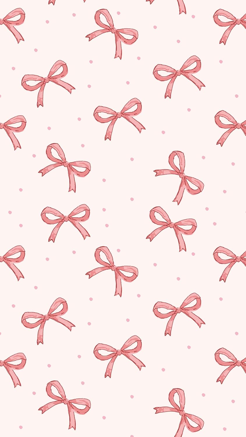 Pink Bows Case for iPhone 17 Pro Max Phone Case [Compatible with MagSafe] Cute Girly Aesthetic Glossy Shiny Protective Shockproof Slim Case for Women Girls, Pink Bowknot Design