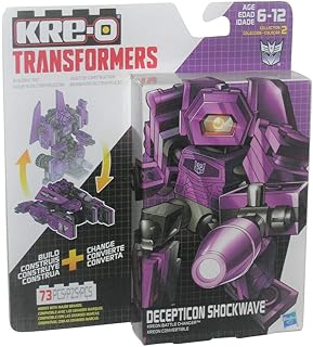 Transformers Kre-O Decepticon Shockwave Kreon Battle Changer 73 Pieces