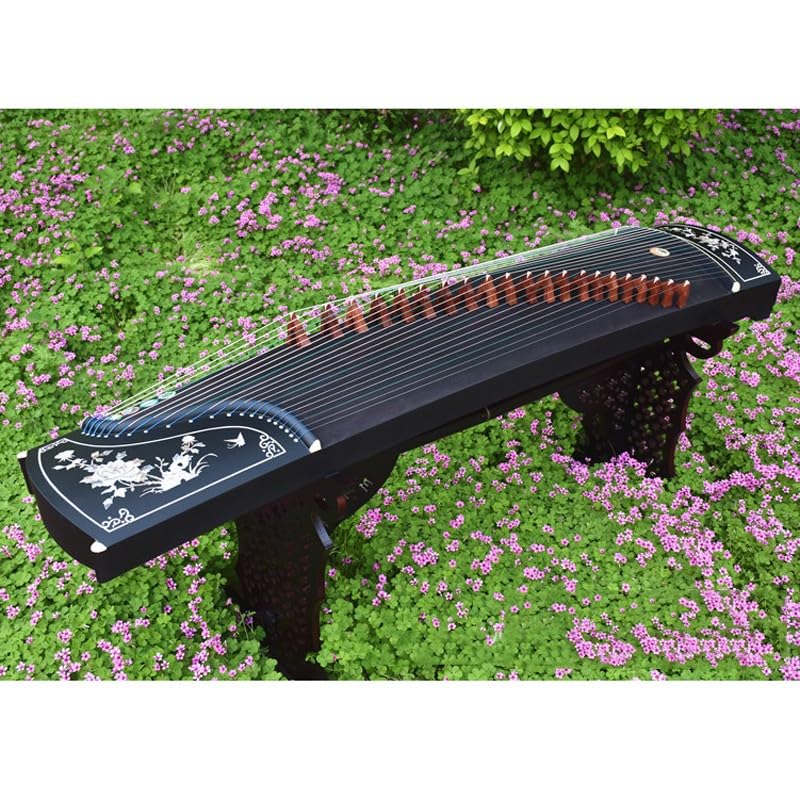 JITEM Guzheng, Traditional Chinese 21-String Instrument, Handmade Solid Wood Performance-Grade Guzheng, Suitable for Beginners and Professionals(Color:9)