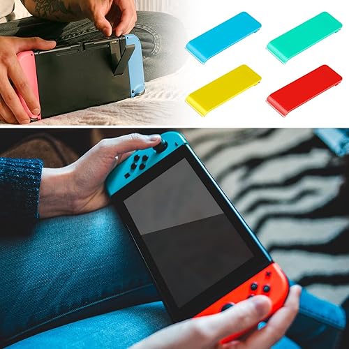 Miniatura 7 de 4pcsBack Stand for Nintendo Switch,Kickstand Replacement for Switch, Replacement Stand for Switch,Kickstand Back Shell Holder Compatible with Switch