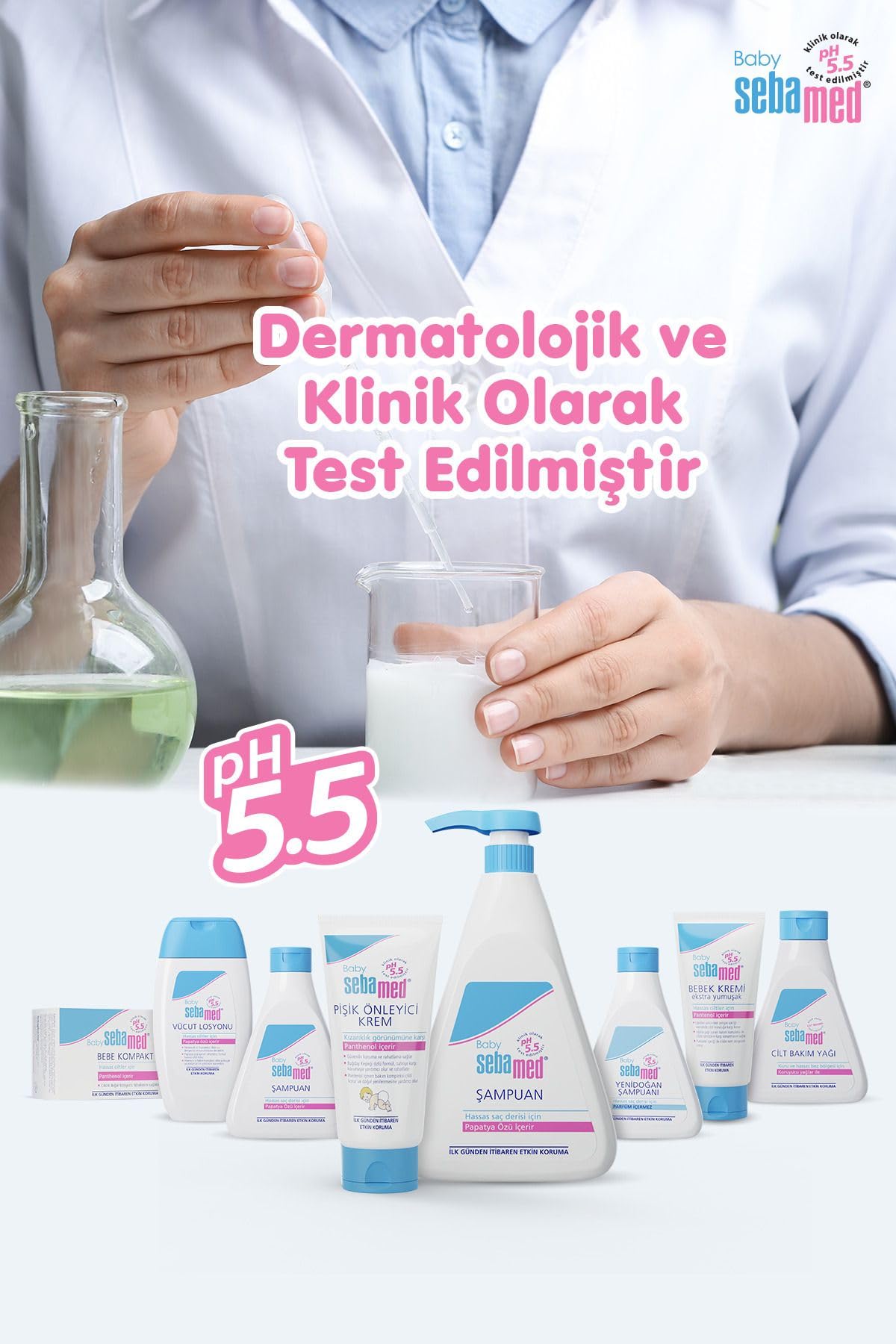 Sebamed Baby pH 5.5 Yoğun Nemlendirici Etkili Pantenol İçerikli Koruyucu Bebek Pişik Önleyici Krem 100 ml