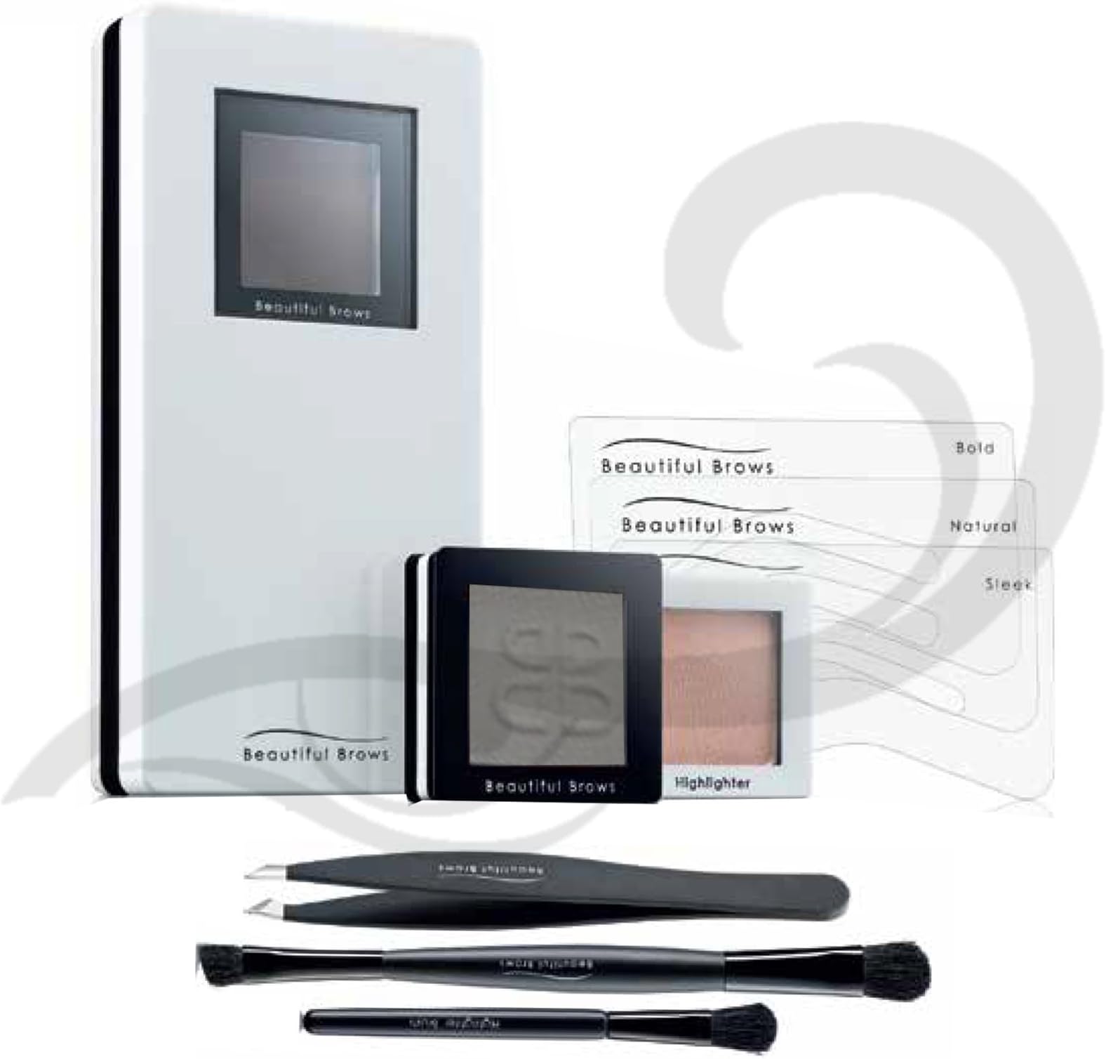 Beautiful Brows Eyebrow Shaping Kit (Slate)