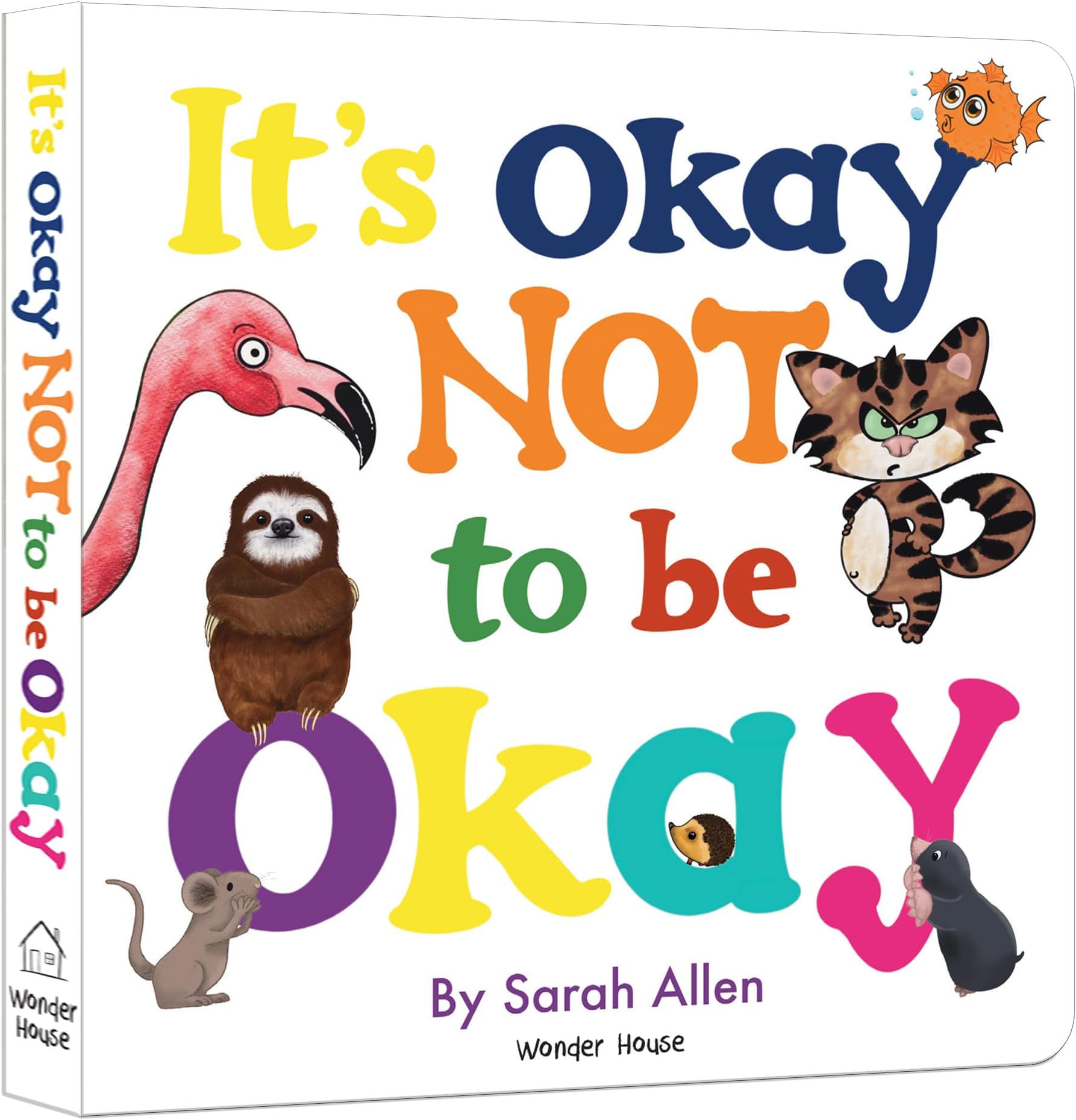 - It’s Okay Not to Be Okay – A Gentle Board Book About Feelings for Kids: Helps Children Understand and Express Emotions Like Sadness, Anger & Worry | Builds Emotional Intelligence & Empathy | Comforting Read for Toddlers & Preschoolers | Ages 3–6 Years