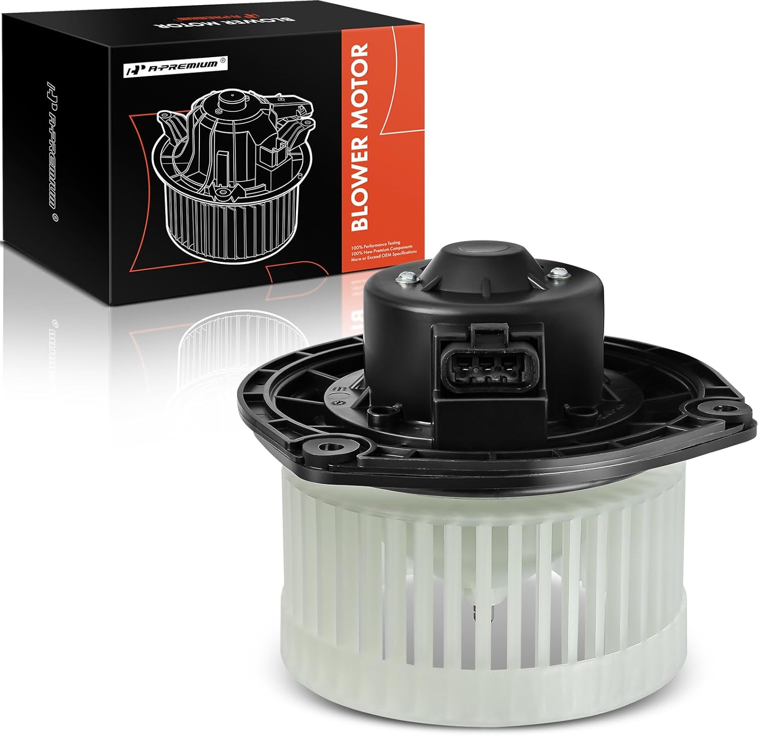 A-Premium Front HVAC Heater Blower Motor Compatible with Buick LeSabre 2002-2005 & Cadillac DeVille 2002-2005, Seville 2003-2004 & Pontiac Bonneville 2002-2005 & Oldsmobile Aurora 2002-2003