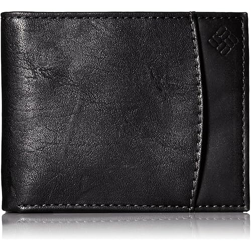 Columbia Men's RFID Blocking Passcase Wallet , -black, 1siz