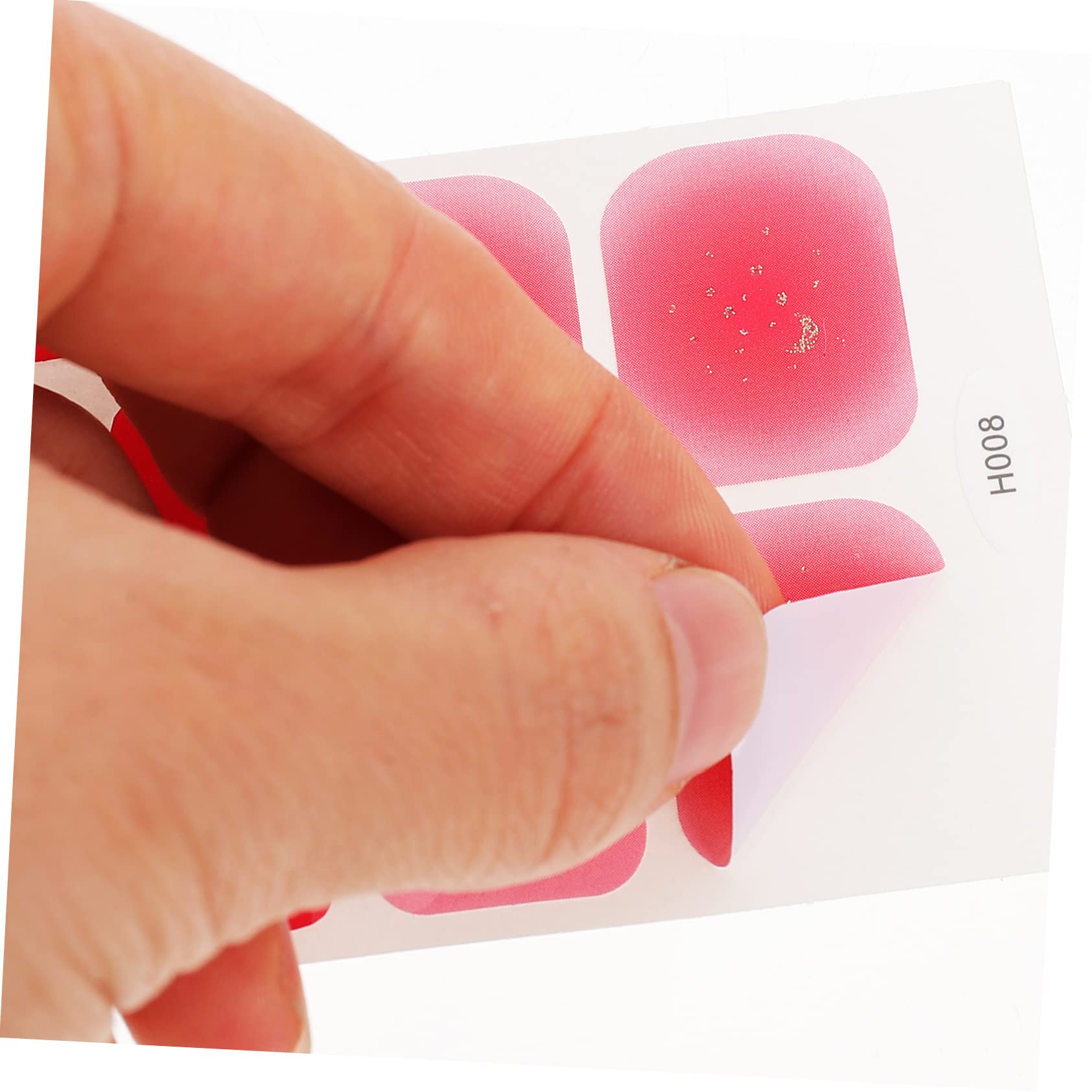 Healvian 5 Set Adesivi Unghie Natalizi Nail Wraps Artificiale Per Donne Design Per Facile Applicare E Personalizzare Per Domestico E 5 Fogli*5