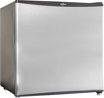 Koolatron Refrigerator - Mini Fridge With Freezer For Kitchen, Bedroom, Office, Dorms, Cool Storage For Wine, Beverages, Compact Free Standing, 1.6 Cubic Feet Capacity, White