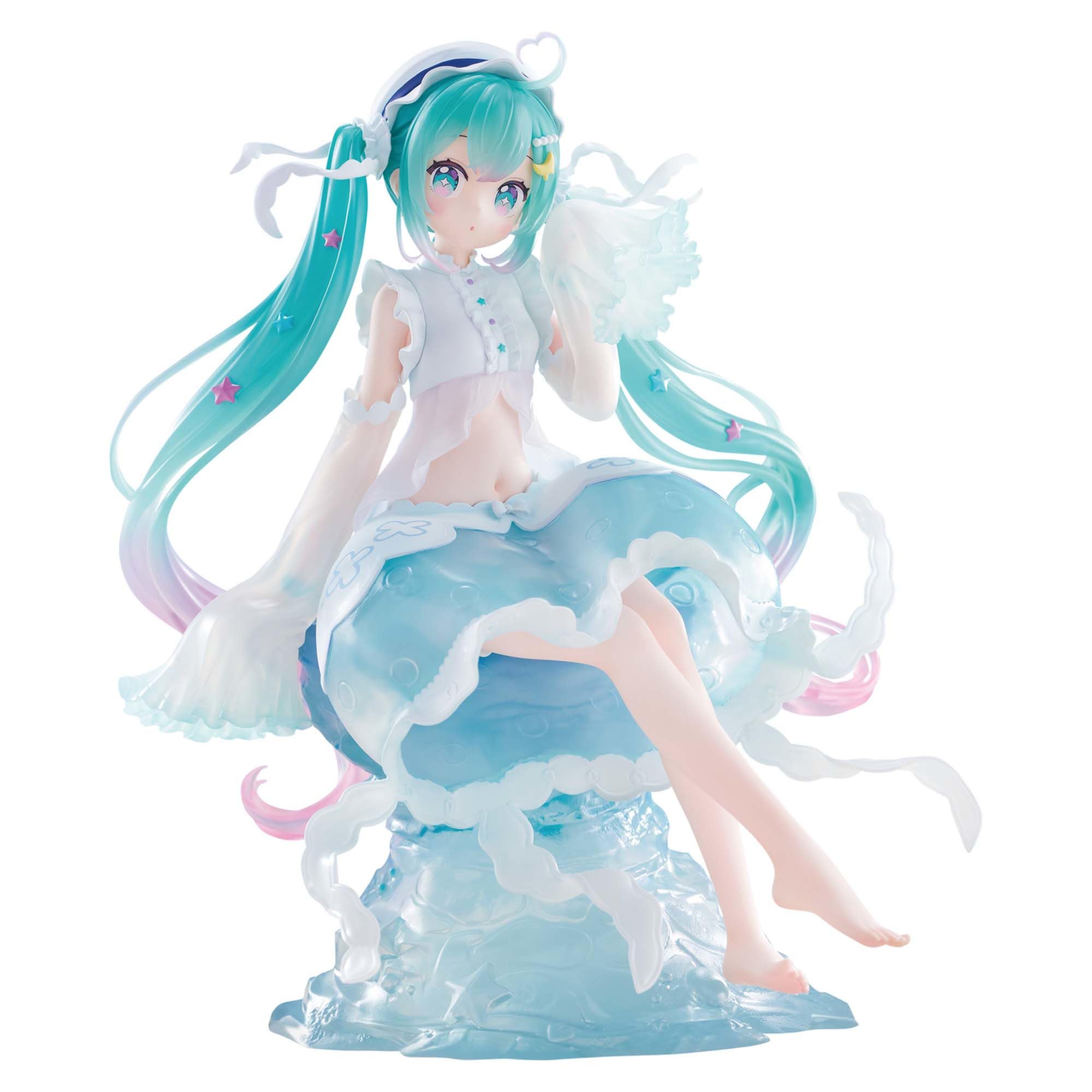 BANPRESTO 初音ミク EVOLVE Clearluxe くらげ フィギュア | 初音ミク, Clearluxe, くらげデザイン, EVOLVE シリーズ