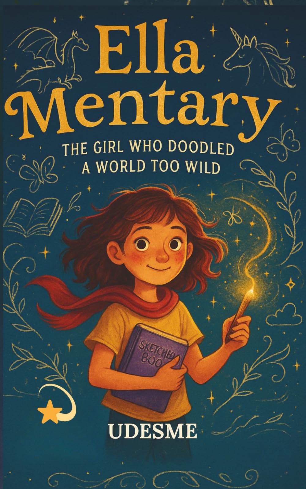 ELLA MENTARY: The Girl Who Doodled A World Too Wild. Short Novel. Magical Heartwarming Tale Of Imagination, Identity