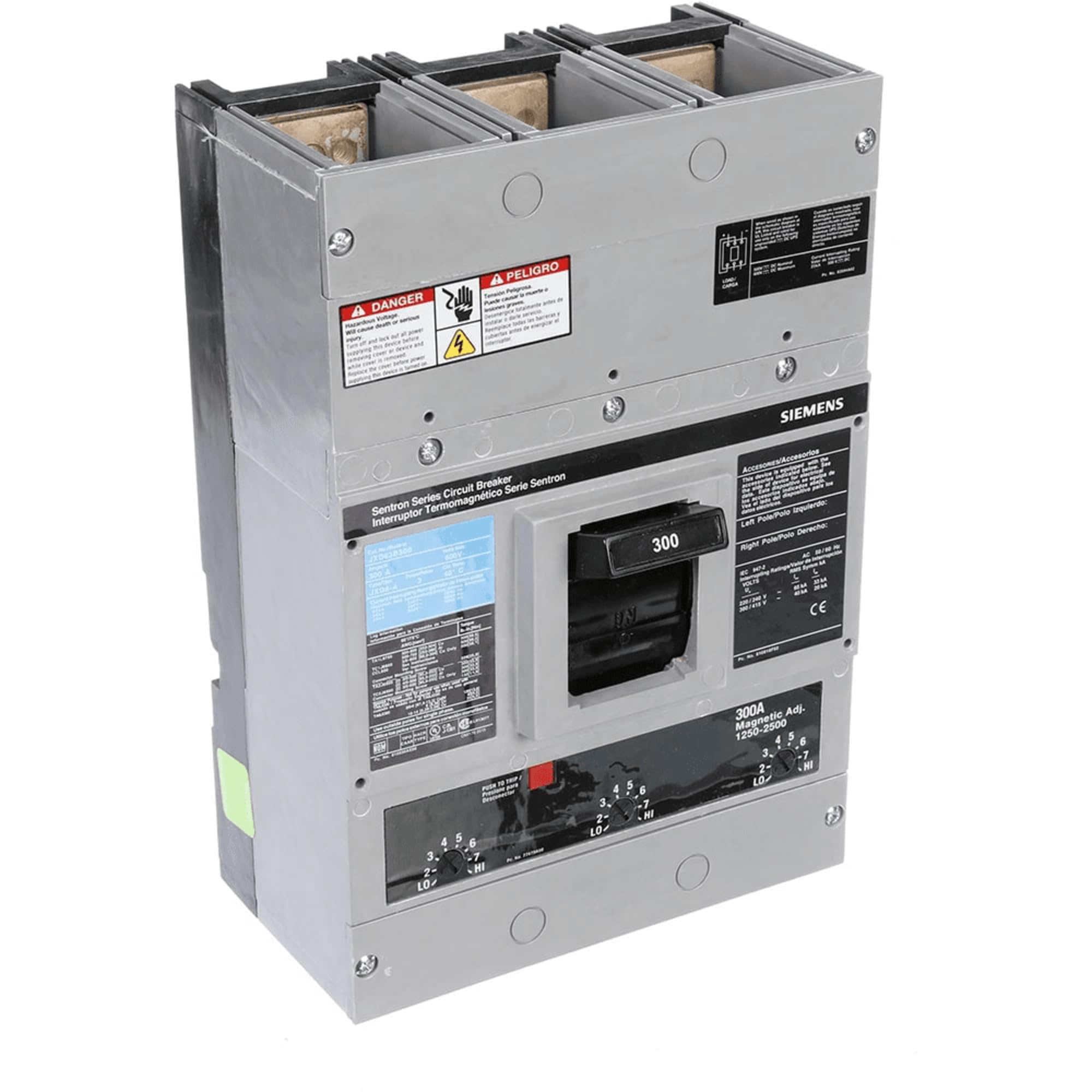 SIEMENS JXD63B300 300A 600V 3P Circuit Breaker - Amazon.com