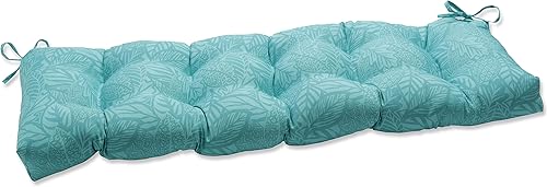 Pillow Perfect Maven Lagoon - Cojín para bancocolumpio para exterioresinteriores, turquesa