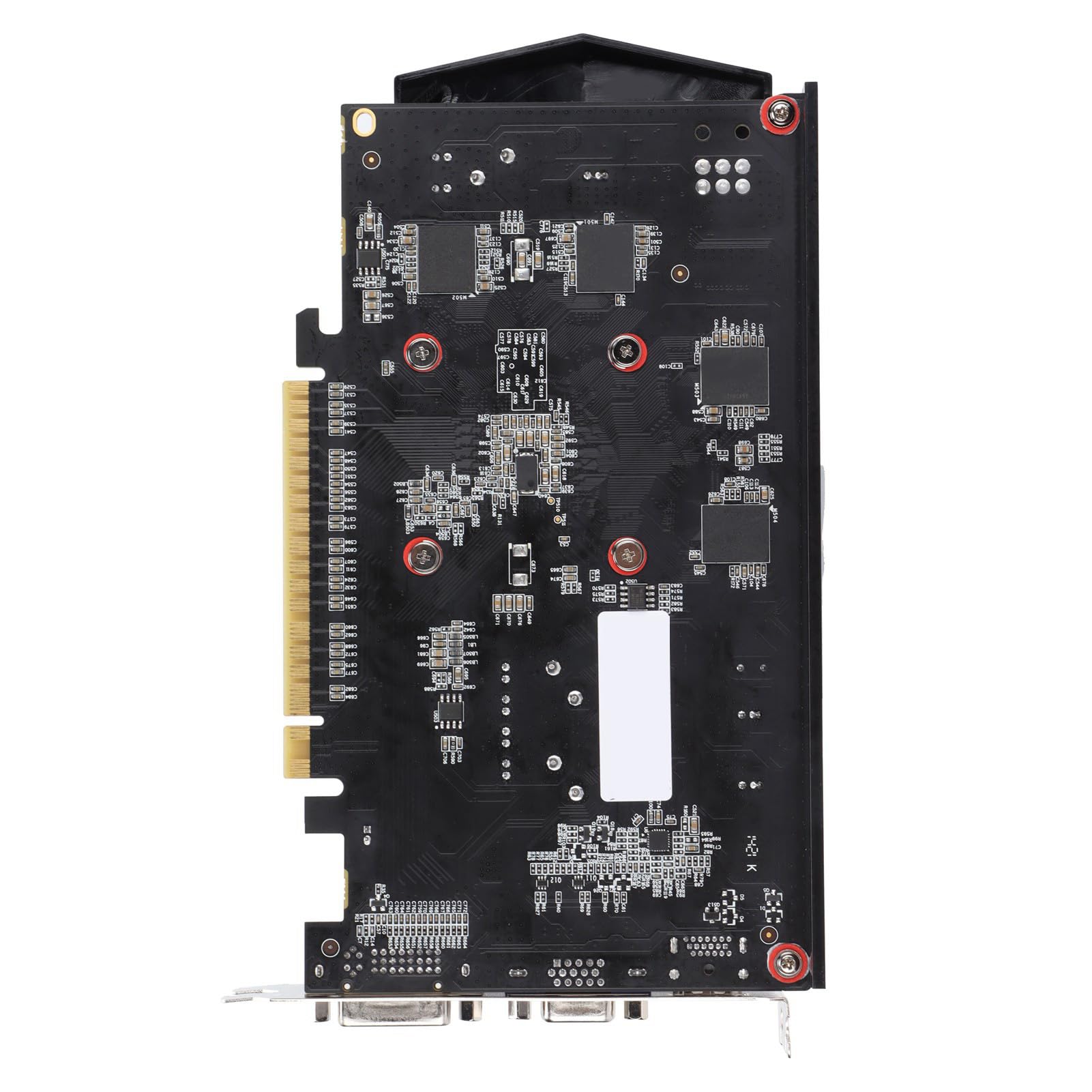 VBESTLIFE Scheda Grafica 1050TI da 4 GB, GPU DDR5 128 Bit, Scheda Video da Gioco PCIE 2.0 da 1350 MHz, Scheda Grafica per Computer Desktop con Porte HDMI, DVI, VGA