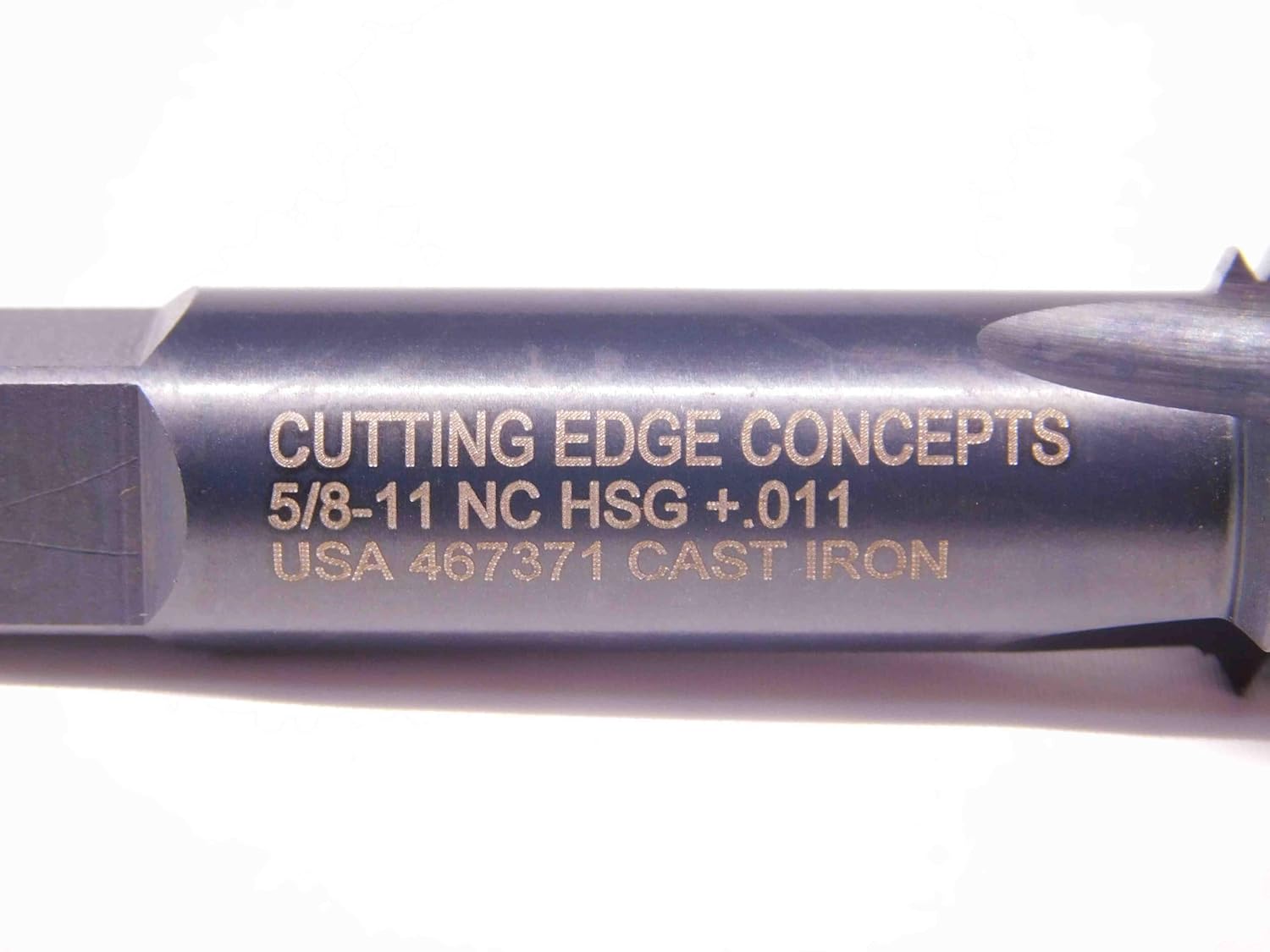 Cutting Edge Concepts 5/8 11 NC HSS Spiral Point Plug TAP .625 +.011 Oversize - BR9261CM4