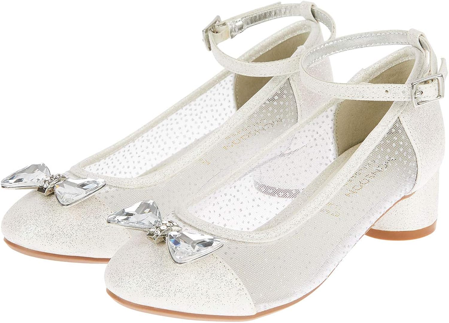Scarpe Da Principessa Con Brillantini Per Bambine - Ballerine Eleganti Per Feste E Occasioni - Foto 2