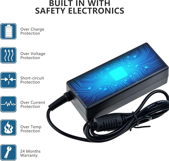 15V 3A AC Adapter Charger Compatible with ubiolabs AWC1068SG Power Supply Cord