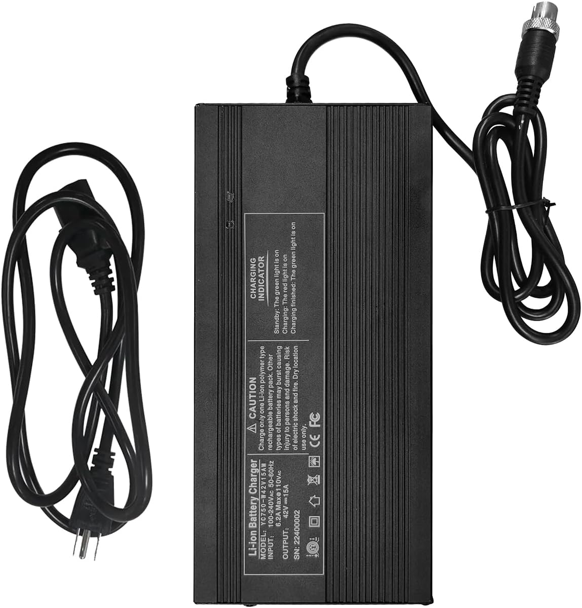 pecron 42V15A AC Charger for E2000LFP/E3000