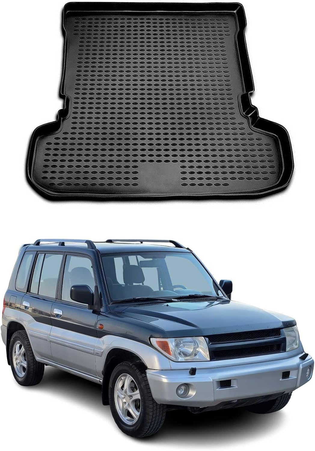 OMAC Cargo Mats Liner for Mitsubishi Montero/Sport 1999-2006 Waterproof TPE