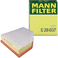 MANN-FILTER C 28 037 Engine Air Filter for BMW 530i 540i 740i X3 X4 X5 X7 - OE Fit High-Performance Replacement