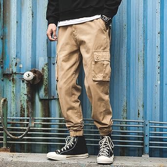 NQyIOS Men's Sweatpants Lightweight Tracksuit Bottoms Jogger Comfortable Open Hem Jogging Trousers with Zip Pockets Casual Fleece Jogger Sweatpants Mens Chinos Slim Fit
