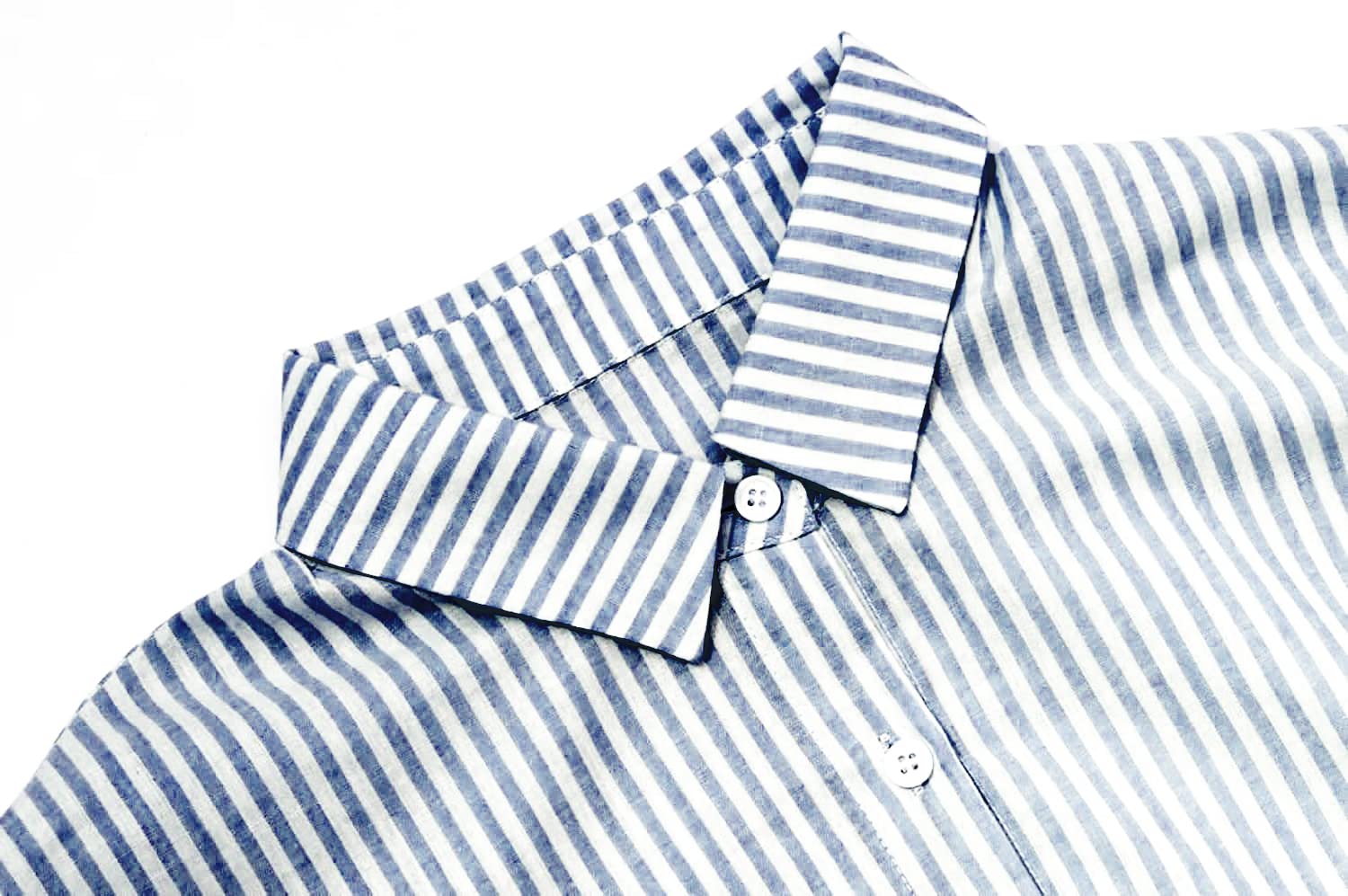 utcoco - Maxi abito a camicia da donna a maniche lunghe, a righe, casual, con bottoni, in cotone, vestibilità ampia