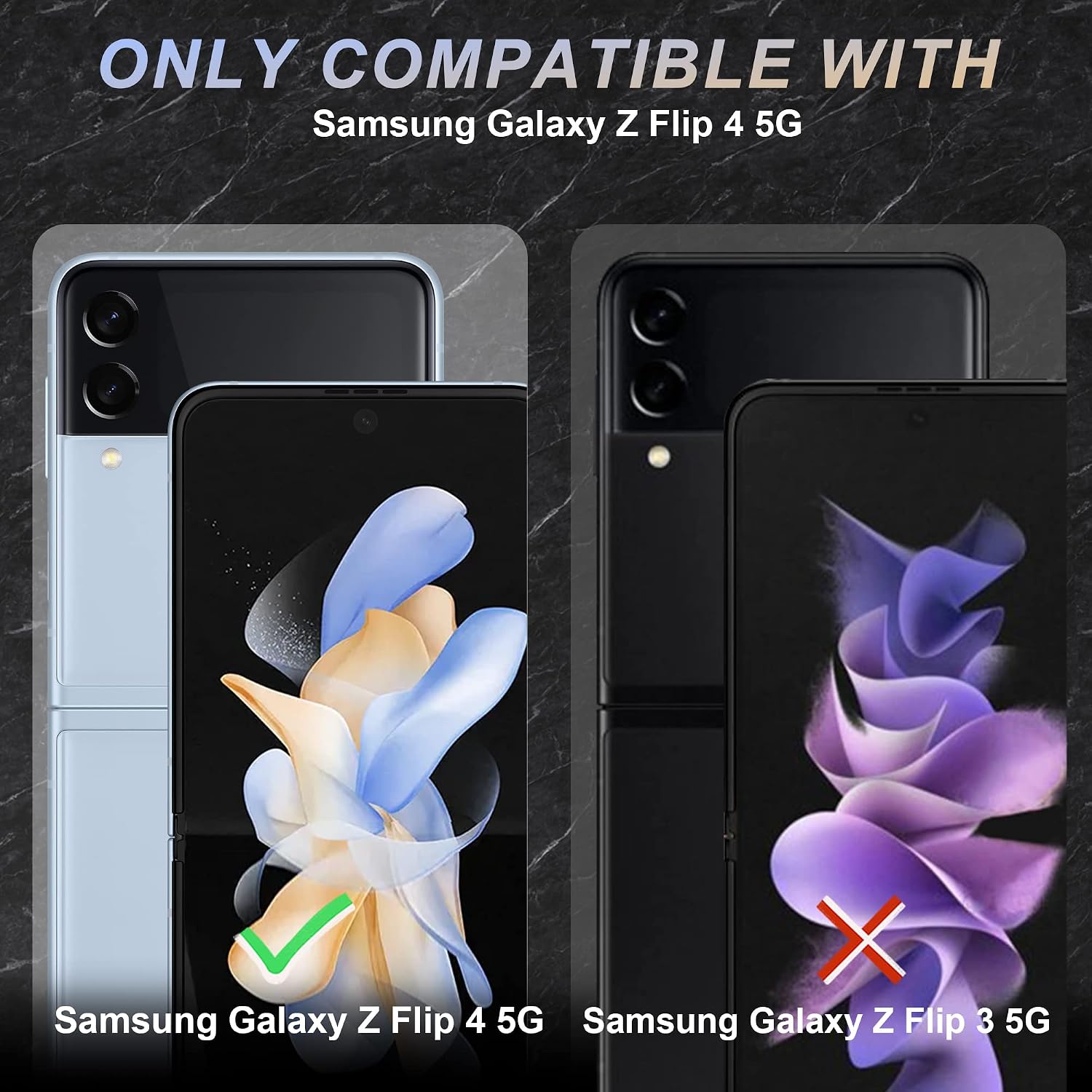 (3 Sets 12 Packs) Orzero Screen Protector Compatible for Samsung Galaxy Z Flip 4 5G, Premium Quality Soft TPU (Not Glass) Edge to Edge (Full Coverage) High Definition Bubble-Free (Lifetime Replacement)